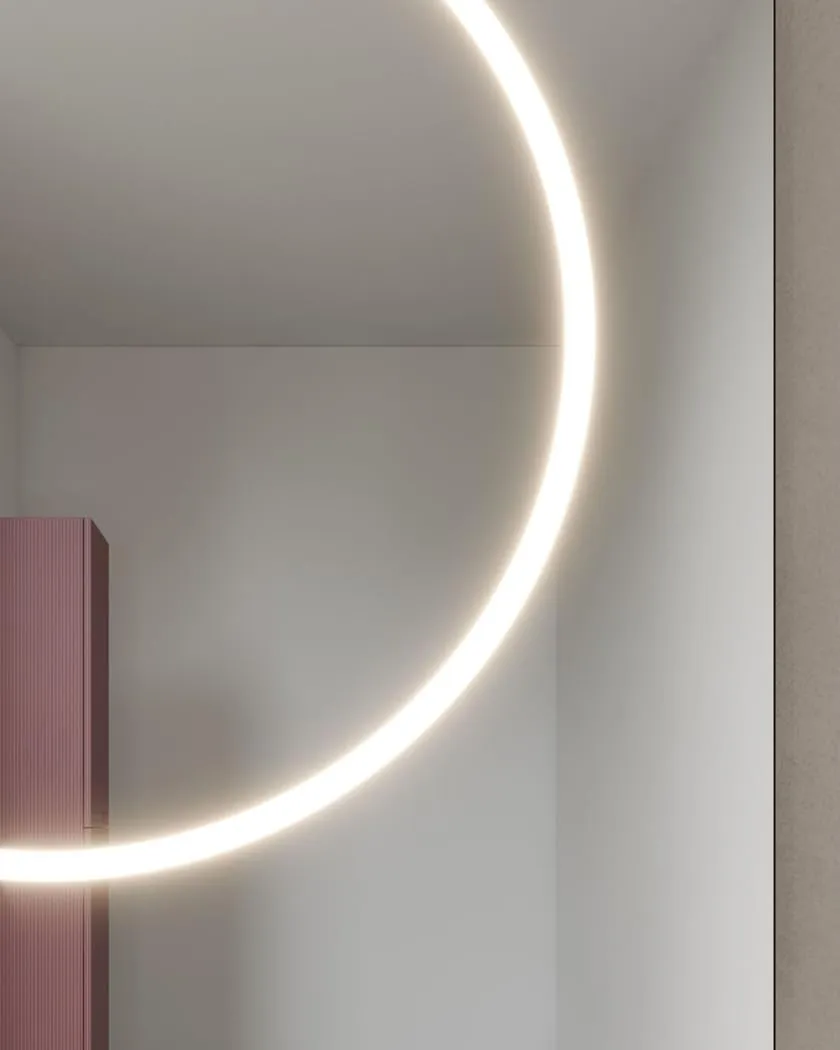 MIRA Luxury Vibh� - Square LED Mirror with Motion Sensor Technology