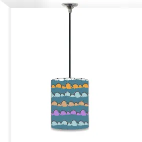 Modern Outdoor Pendant Lamp - Clouds of Color