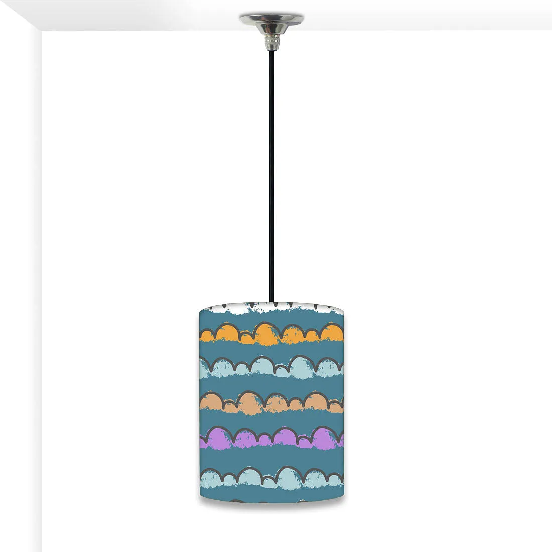 Modern Outdoor Pendant Lamp - Clouds of Color