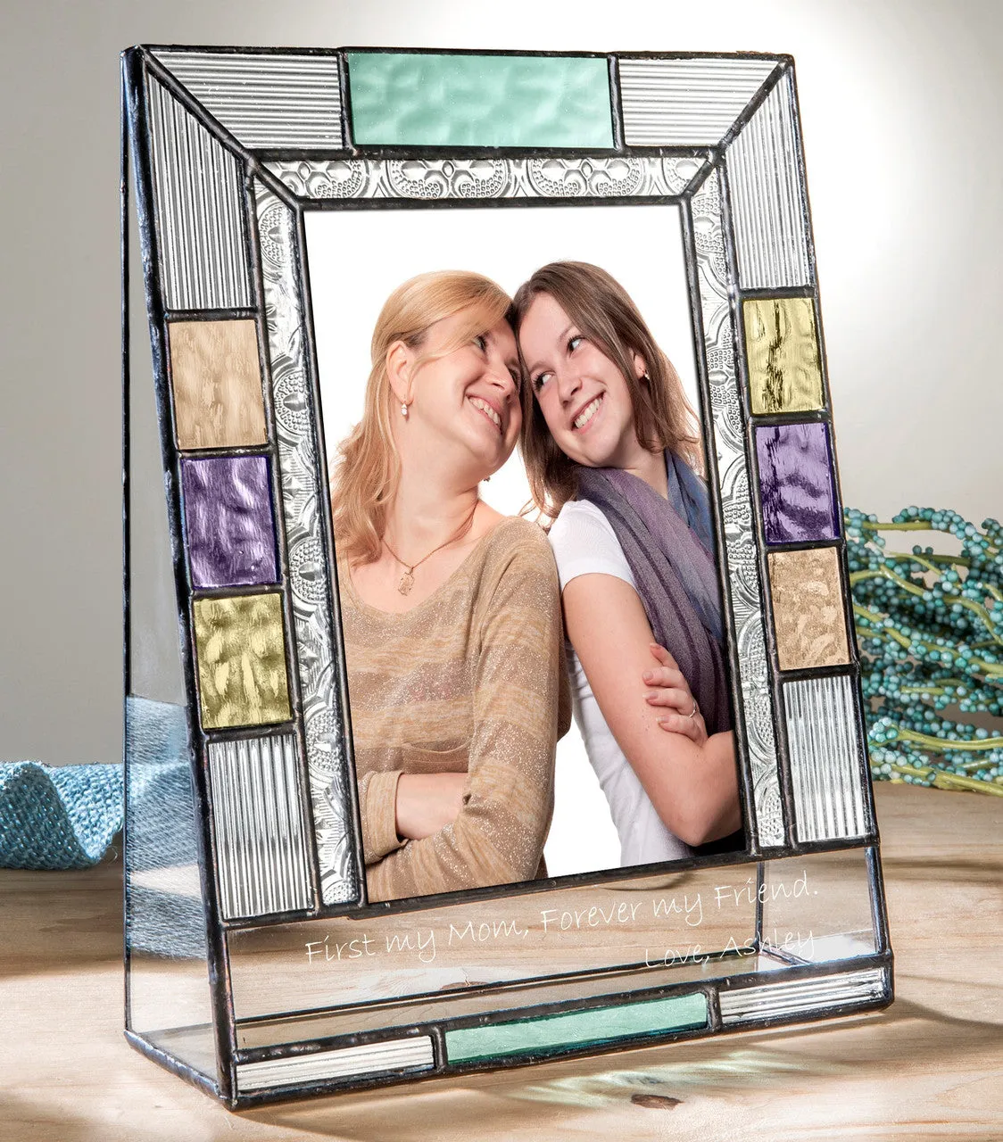 Mom Picture Frame Personalized Gift by J Devlin | Pic 391 EP582 Series