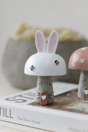 Mushroom House with Bunny Ears