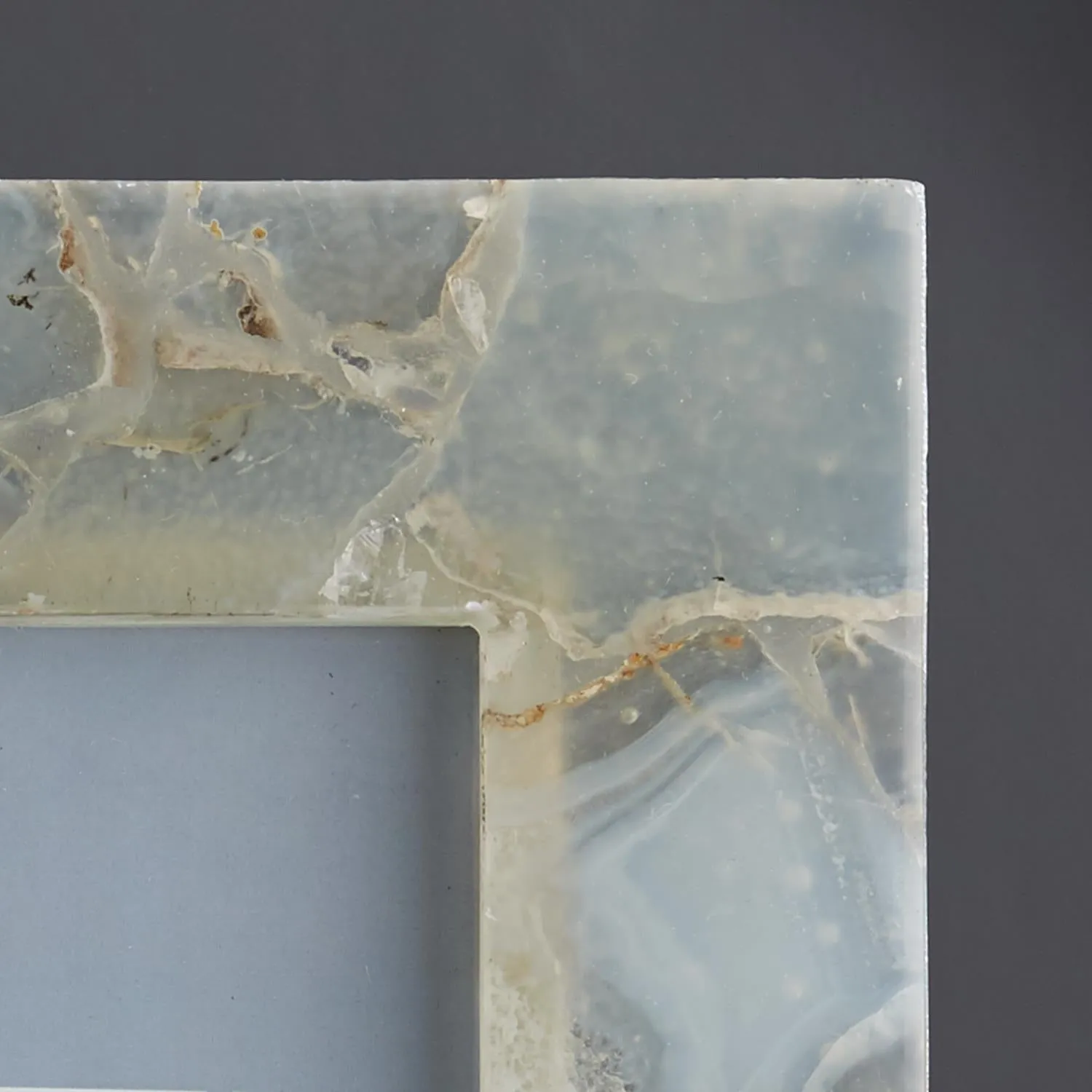 Natural Agate Photo Frame - 4 x 6