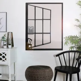 Open Window, Metal Black Mirror