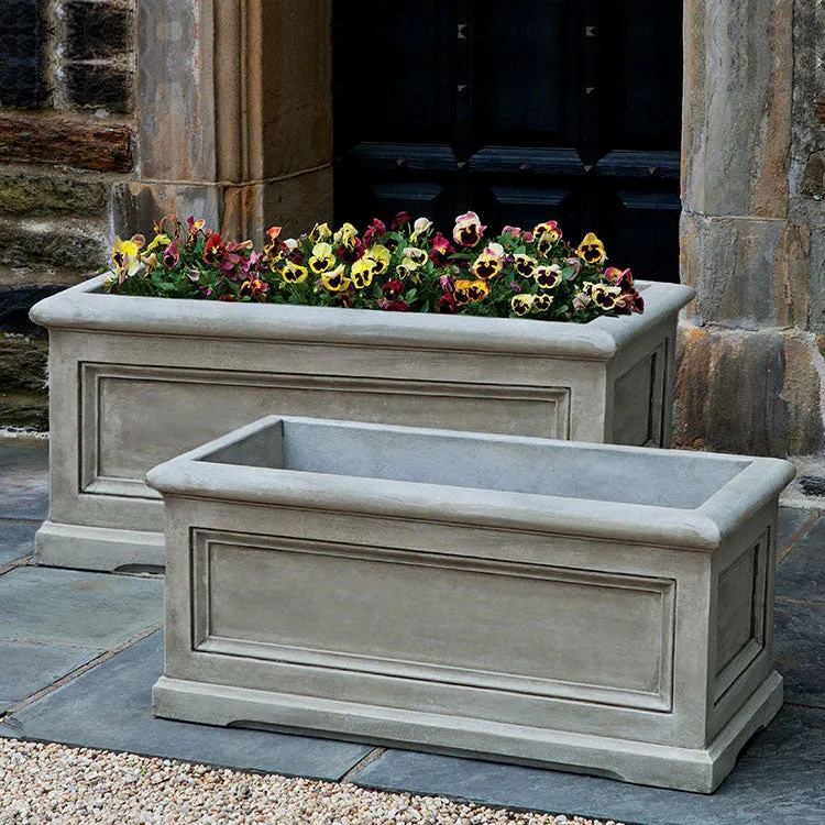 Orleans Window Box Planter, Large Campania International