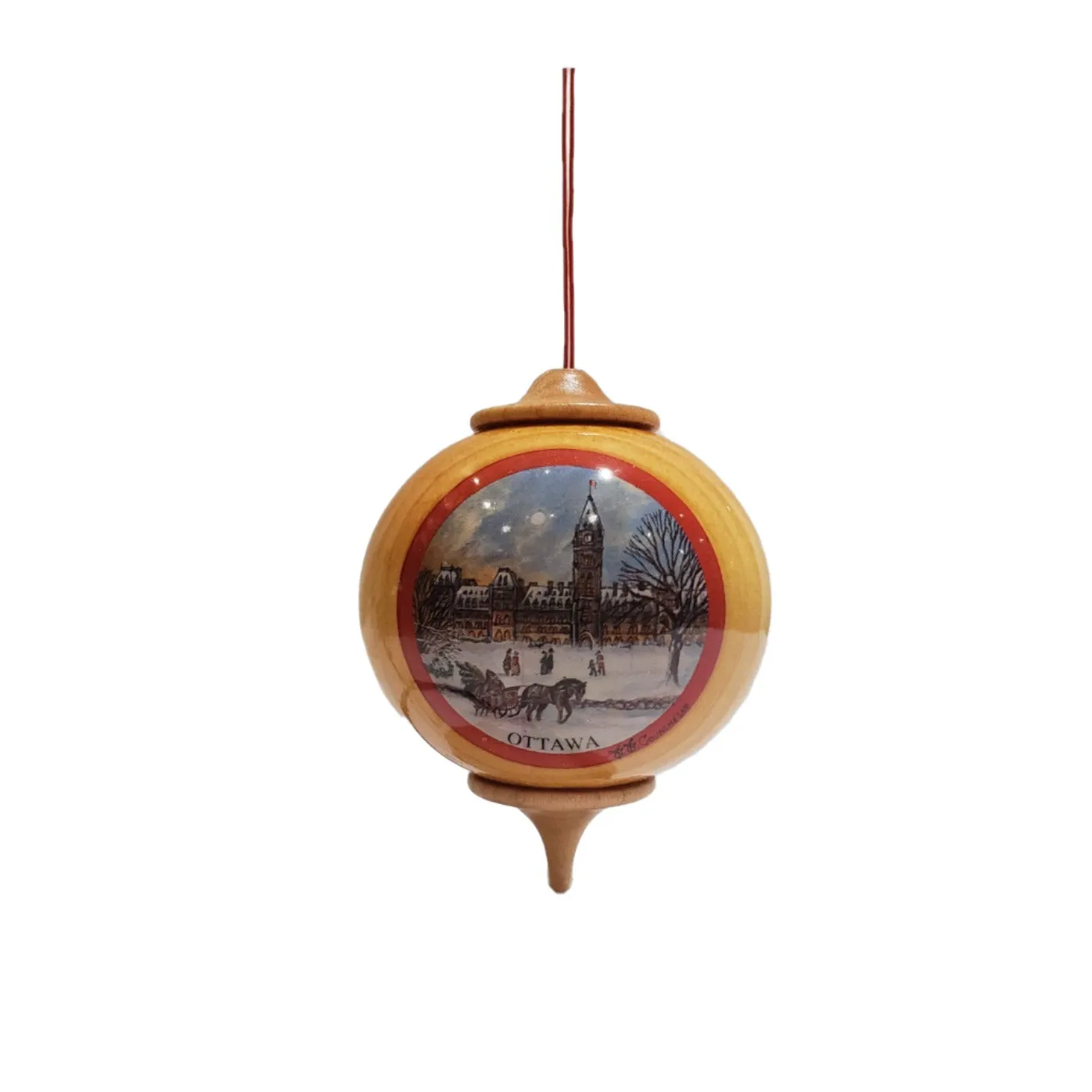 Ornament (Wood) | Décoration en bois