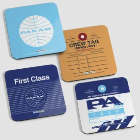 Pan Am - 4 Coasters Set