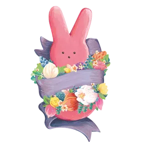 Peeps Bunny Table Accents