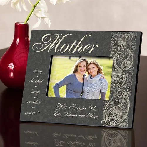 Personalized Pretty Paisley Frame