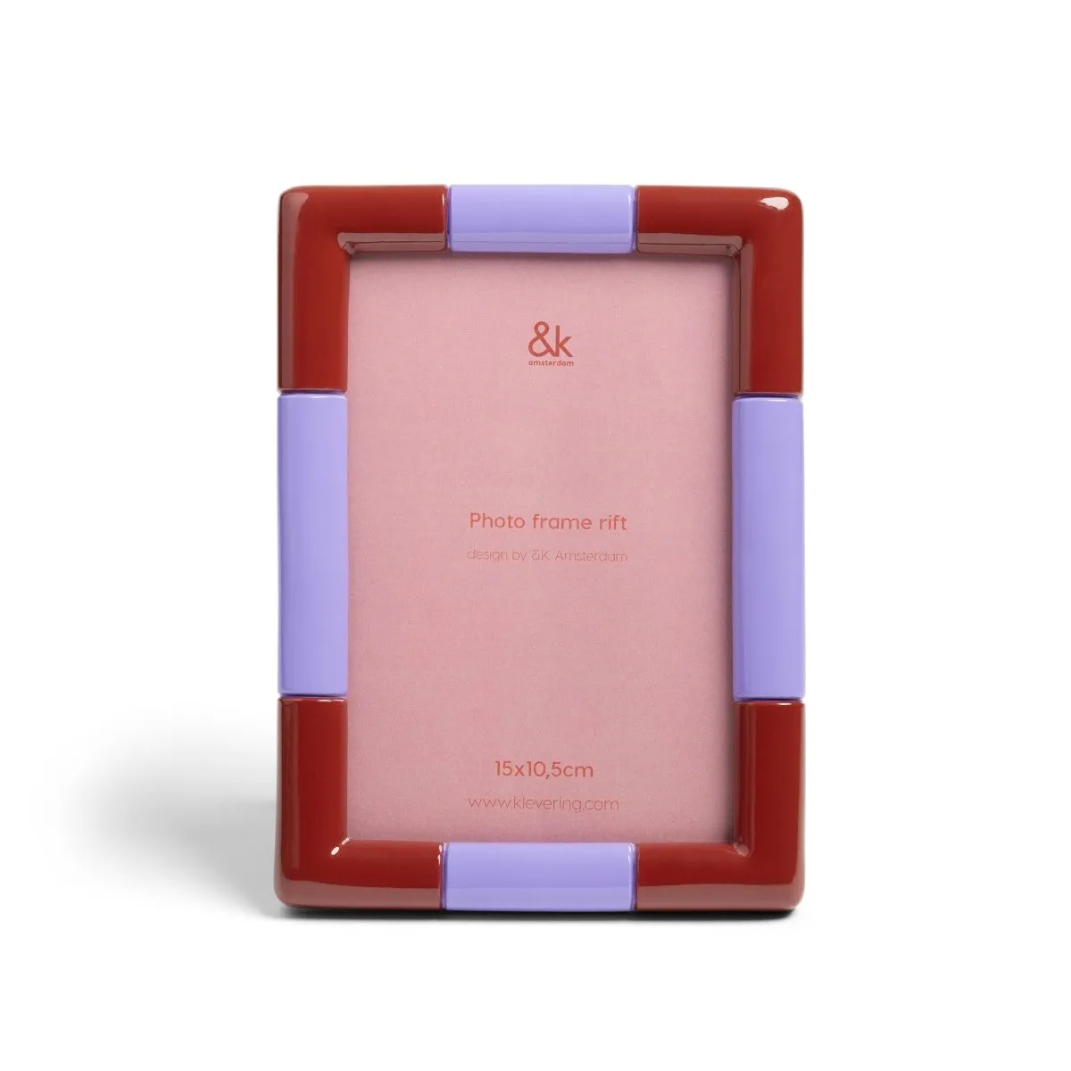 Photo Frame Rift, Burgundy