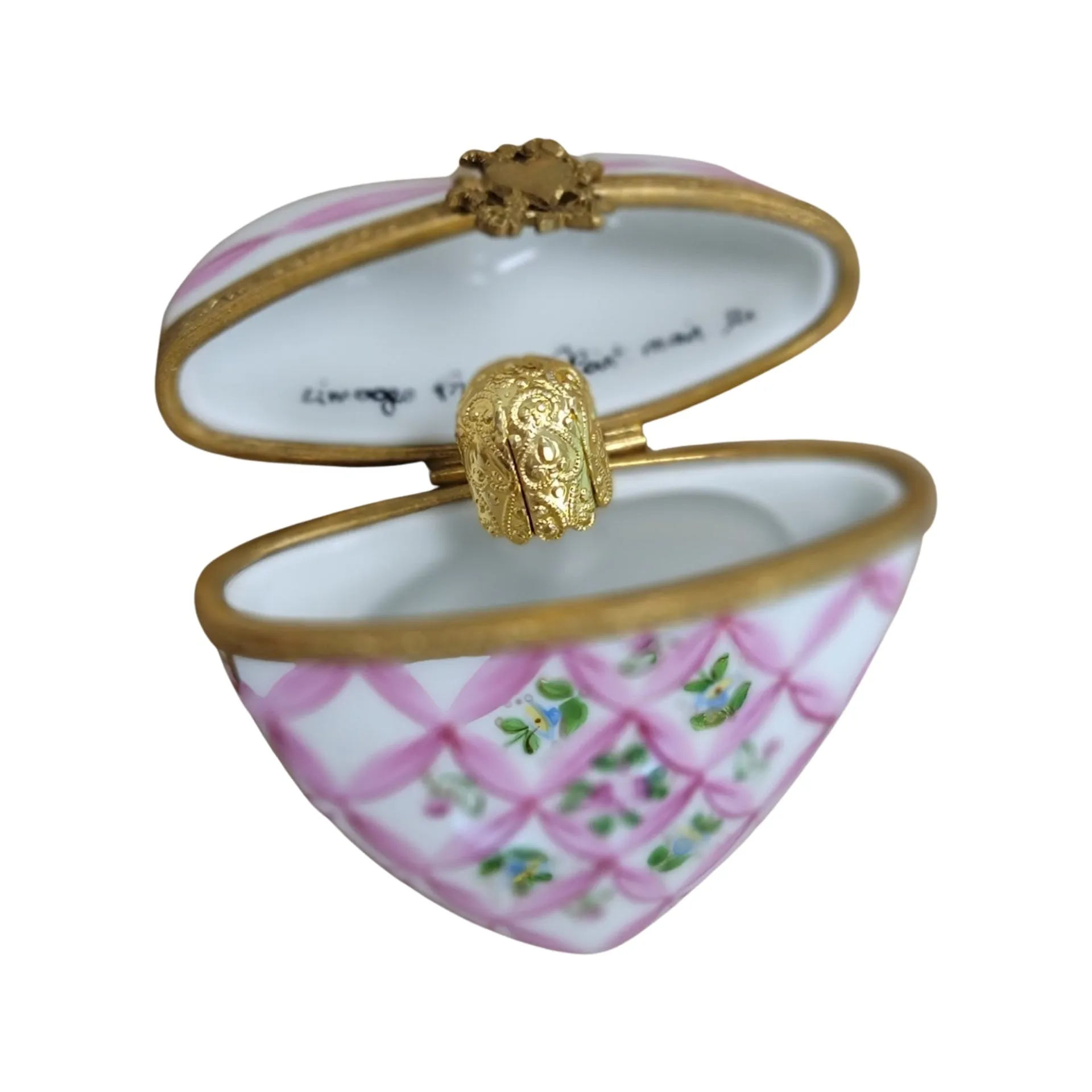 Pink Heart Perfume Bottle