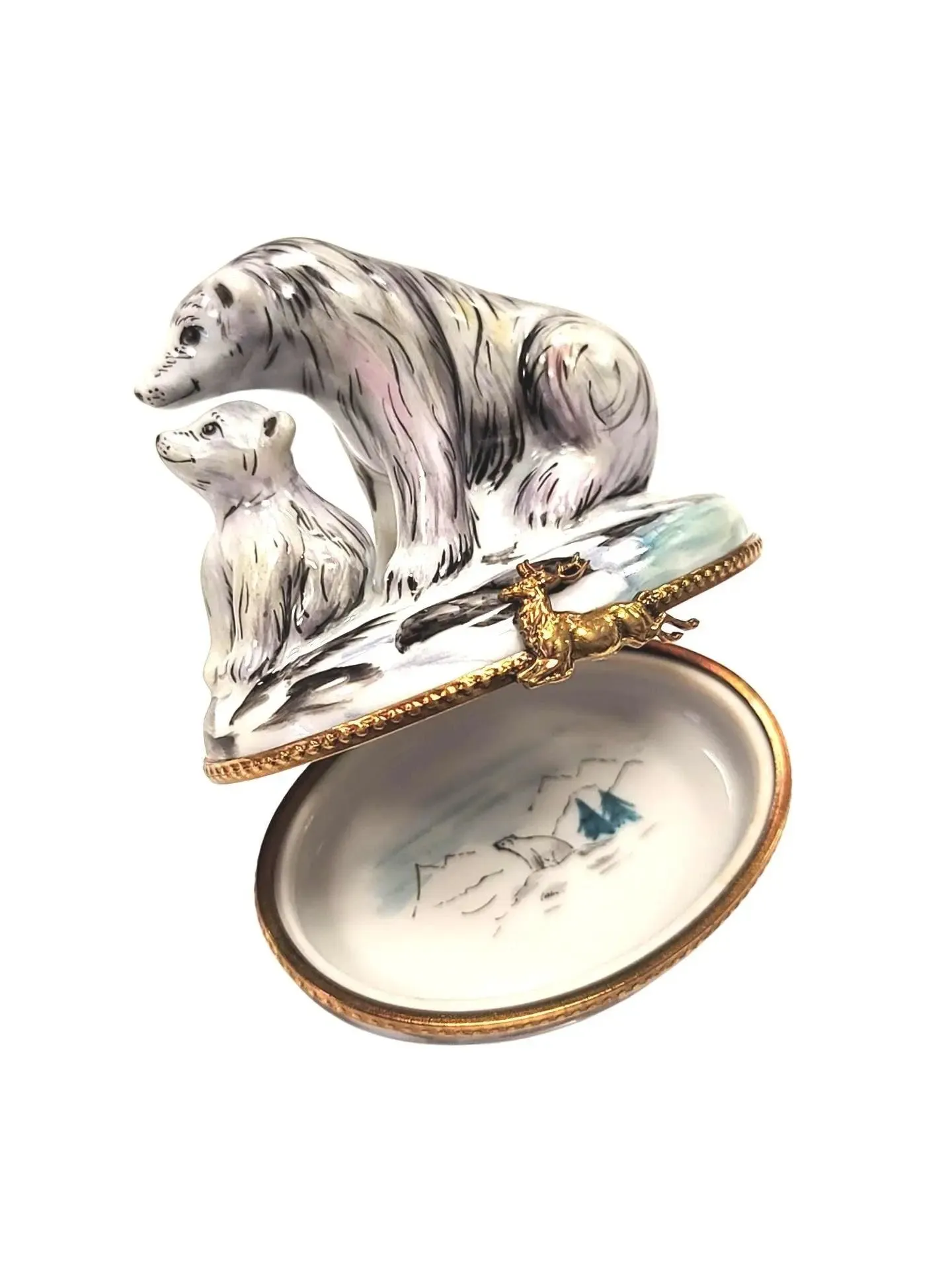 Polar Bear and Cub Well Detailed