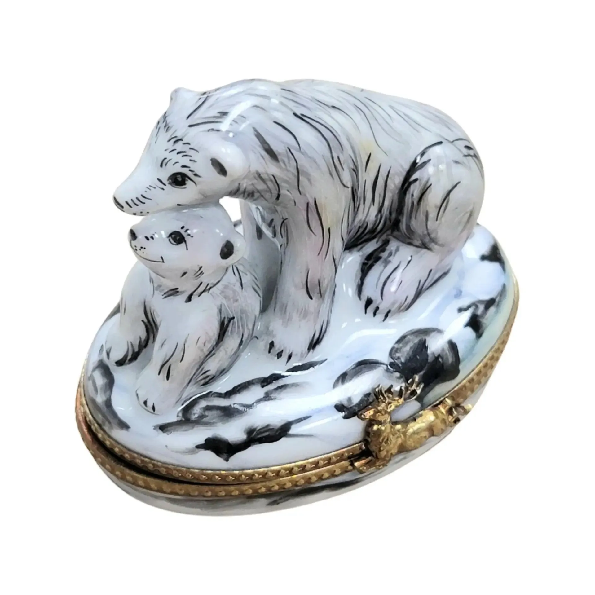 Polar Bear and Cub Well Detailed