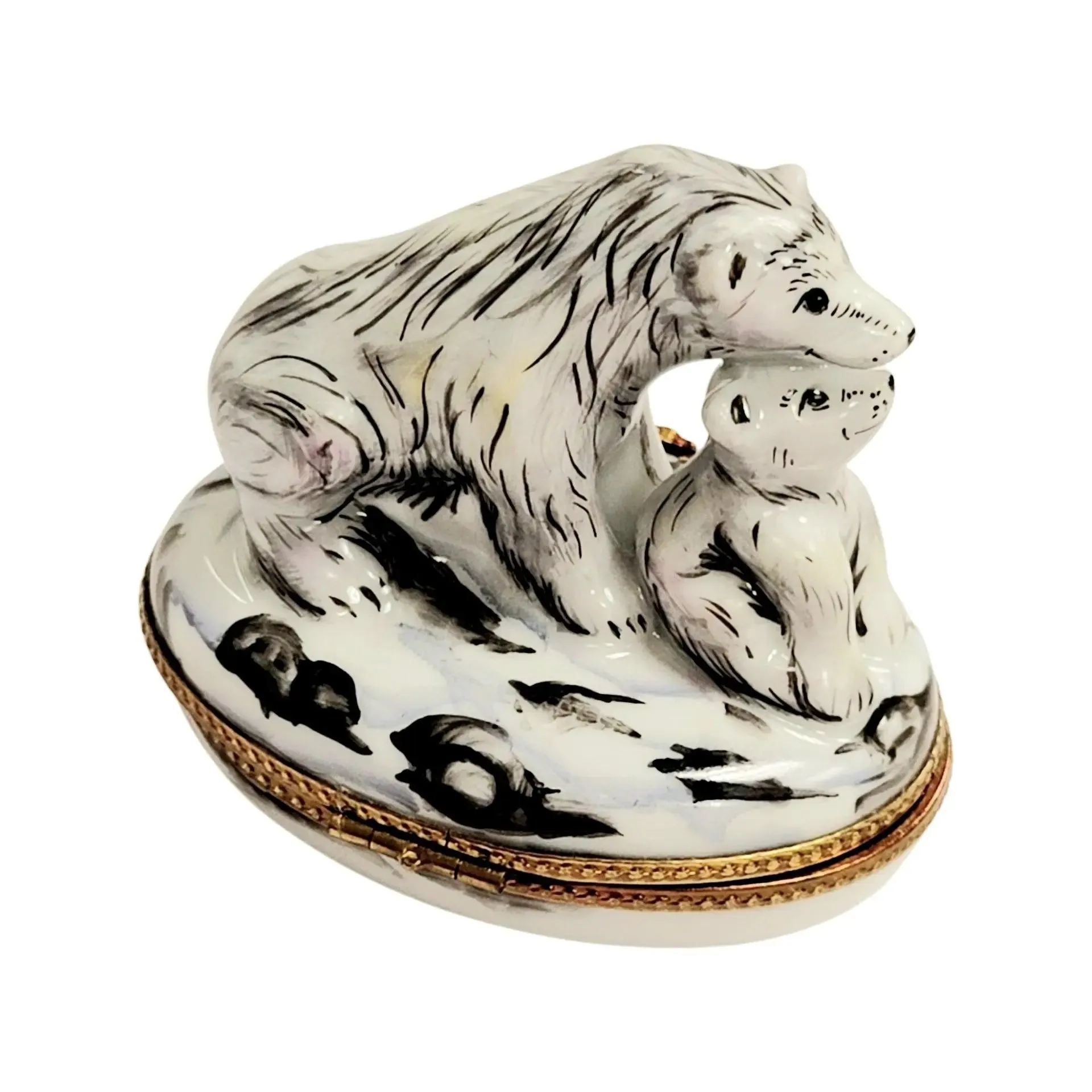 Polar Bear and Cub Well Detailed