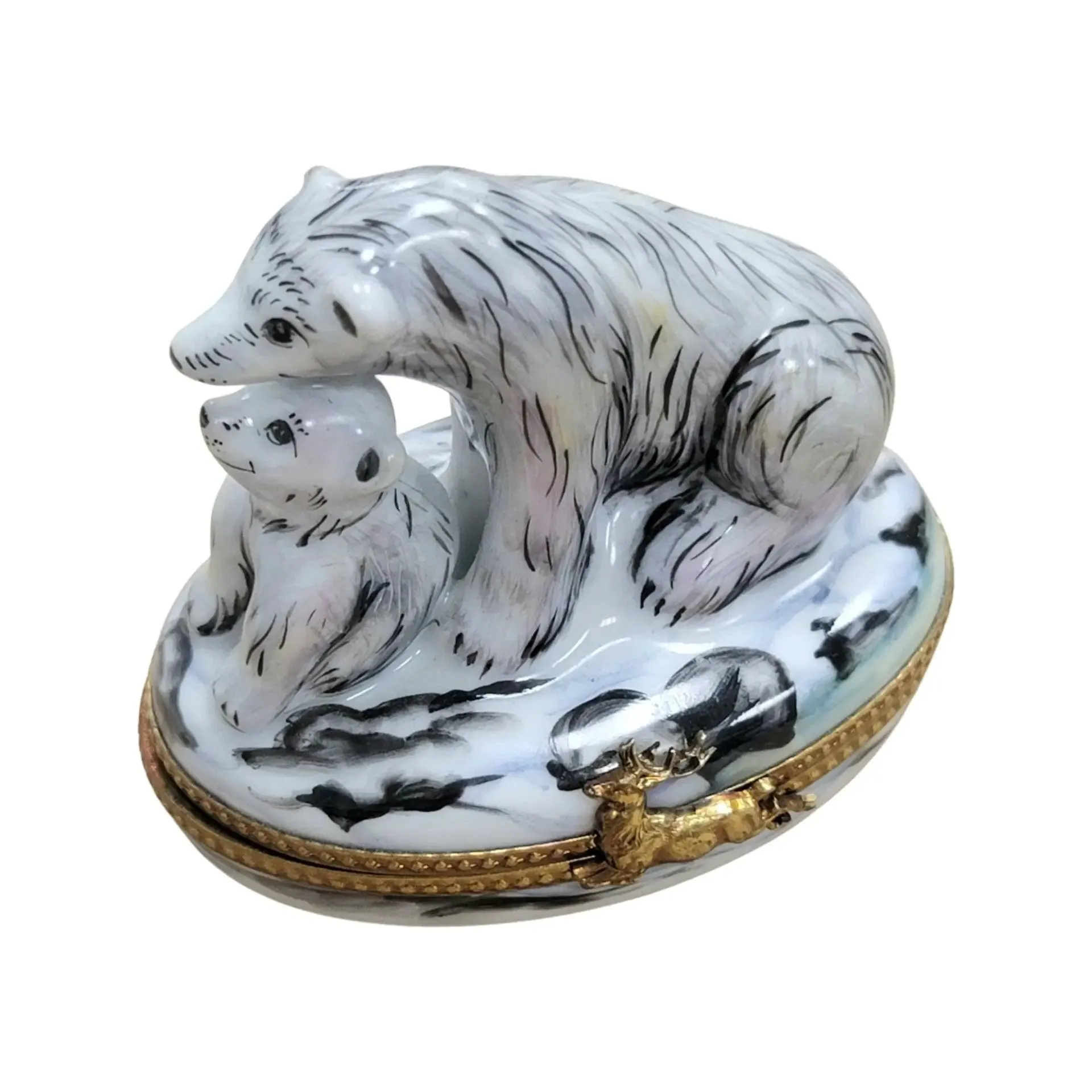 Polar Bear and Cub Well Detailed