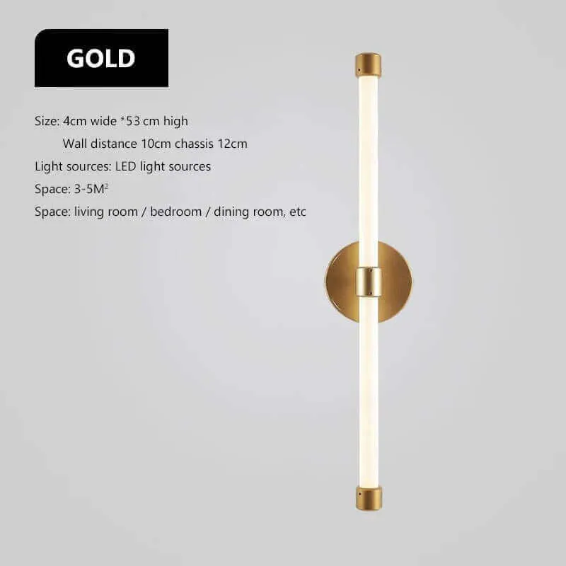 Postmodern Tube Pipe  Wall Light