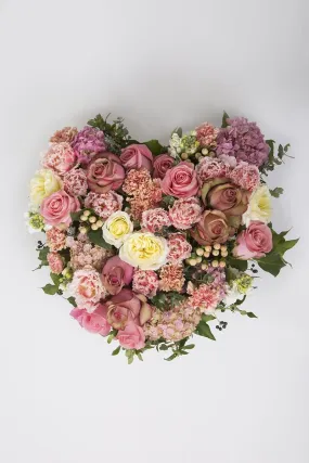 Pretty Perfect Premium Funeral Heart