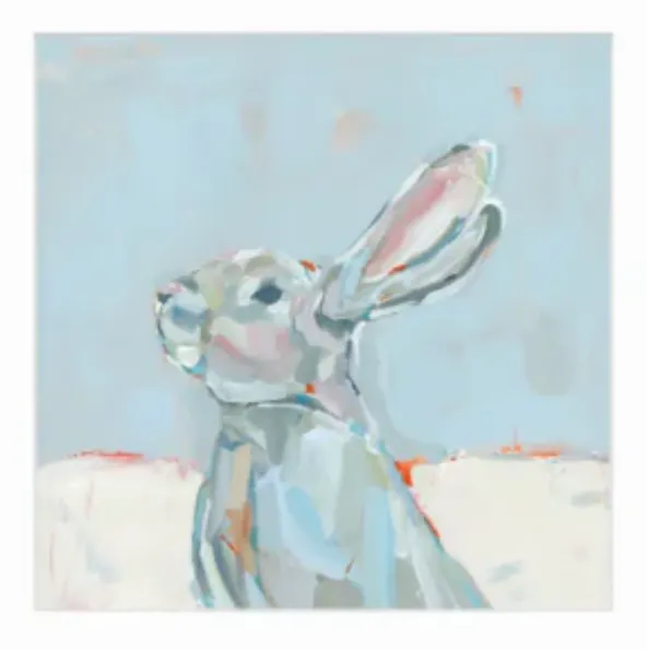 "Bunny Love II" on Paper