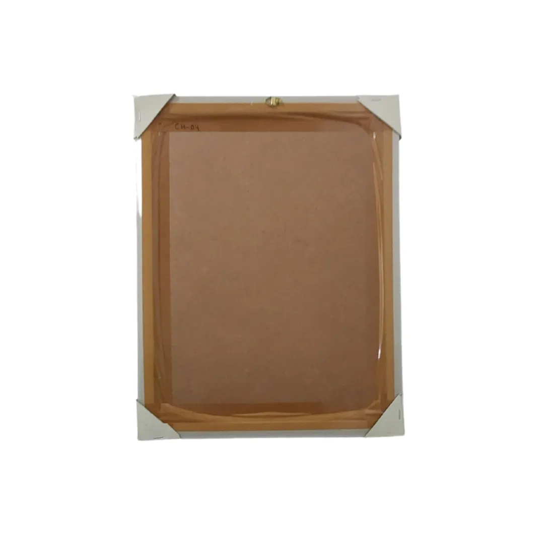 Rajasthani Lady White Photo Frames for Home, Gifting, Office, Restaurants (14X18 Inch, 1Pcs)