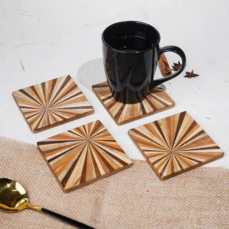 Ray Ramp Coaster - Set Of Four