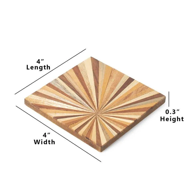 Ray Ramp Coaster - Set Of Four