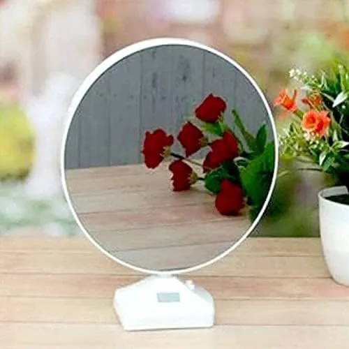 Sharma Cards™ Personalized Customized Magic Mirror College Photo Frame with LED Light (9 Photo Required Only)