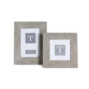 Silver Chain Link Frame