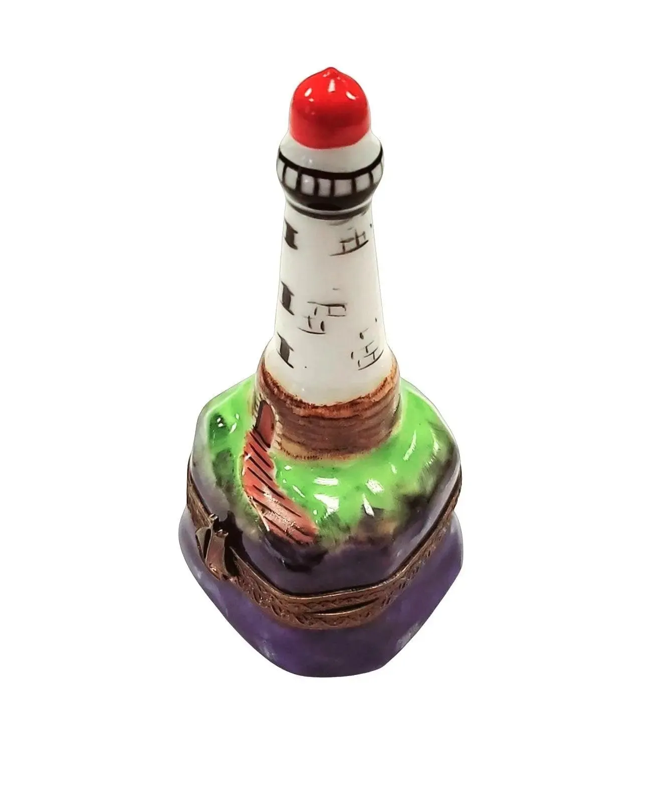 Small Lighthouse on Ocean