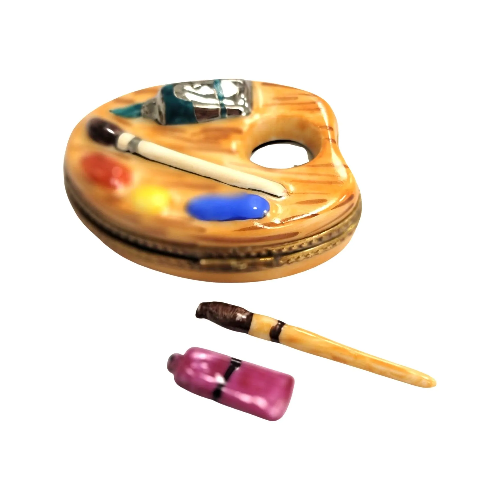 Small Paint Pallette w Paint Brush