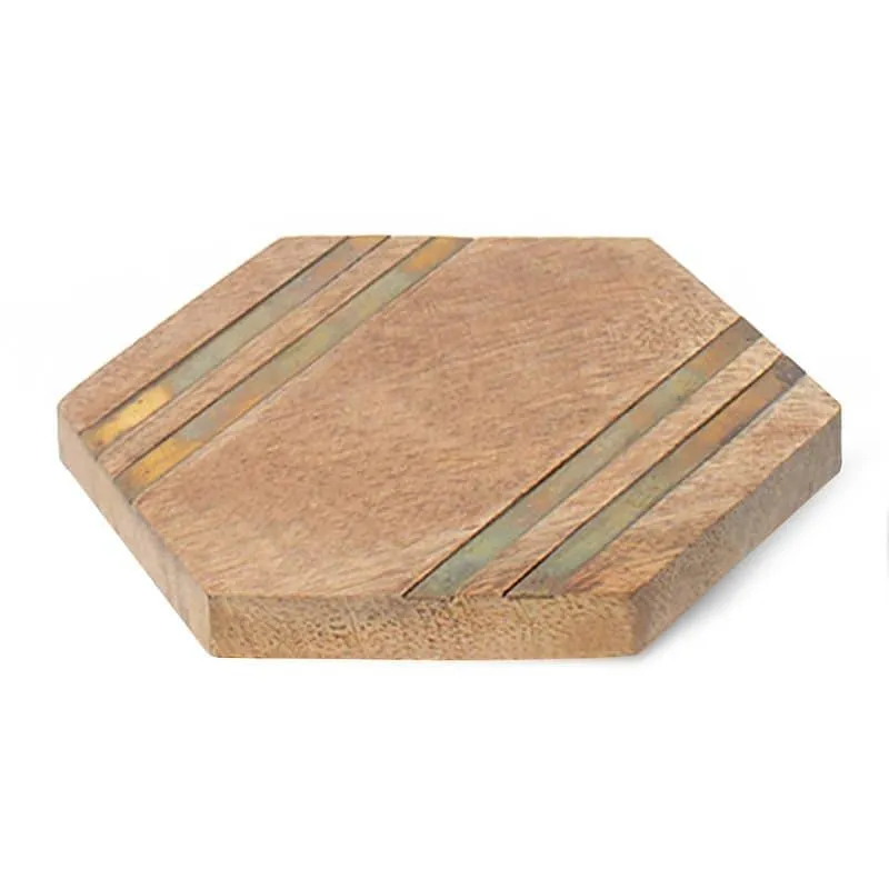 Stripe Stove Coaster - Set Of Four