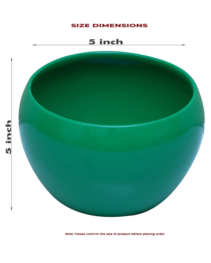 Stylish Desktop Planters Combo Without Plants | Pack of 2 | 5 x 5 inches
