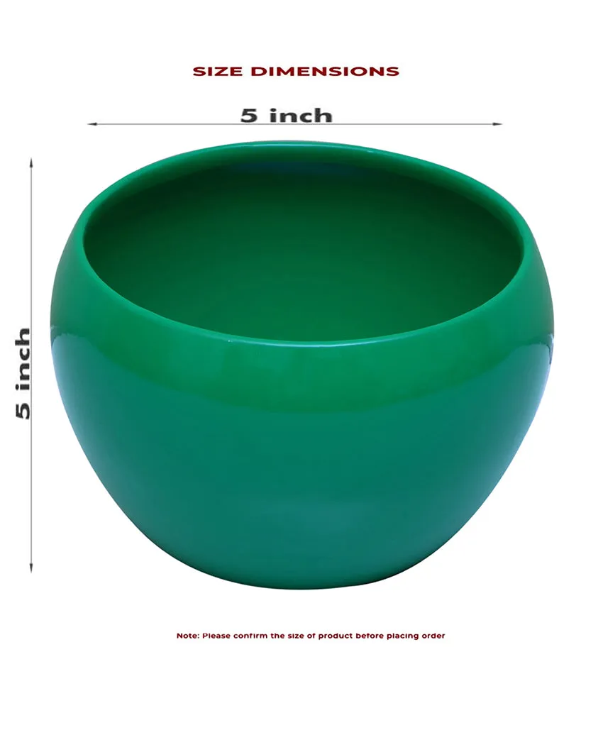 Stylish Desktop Planters Combo Without Plants | Pack of 2 | 5 x 5 inches