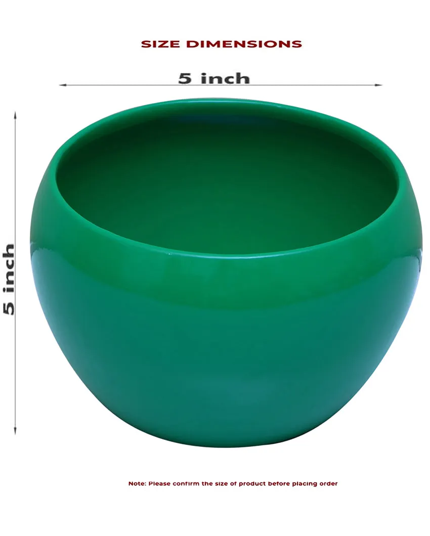 Stylish Desktop Planters Combo Without Plants | Pack of 2 | 5 x 5 inches