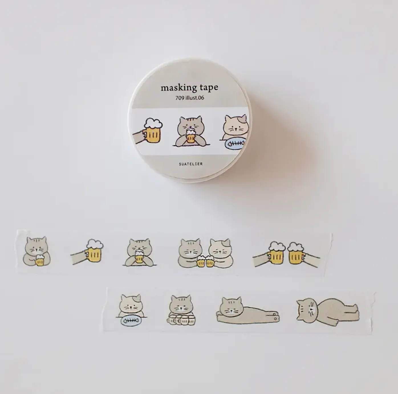 Suatelier | 709 Illustration 06 Washi Tape