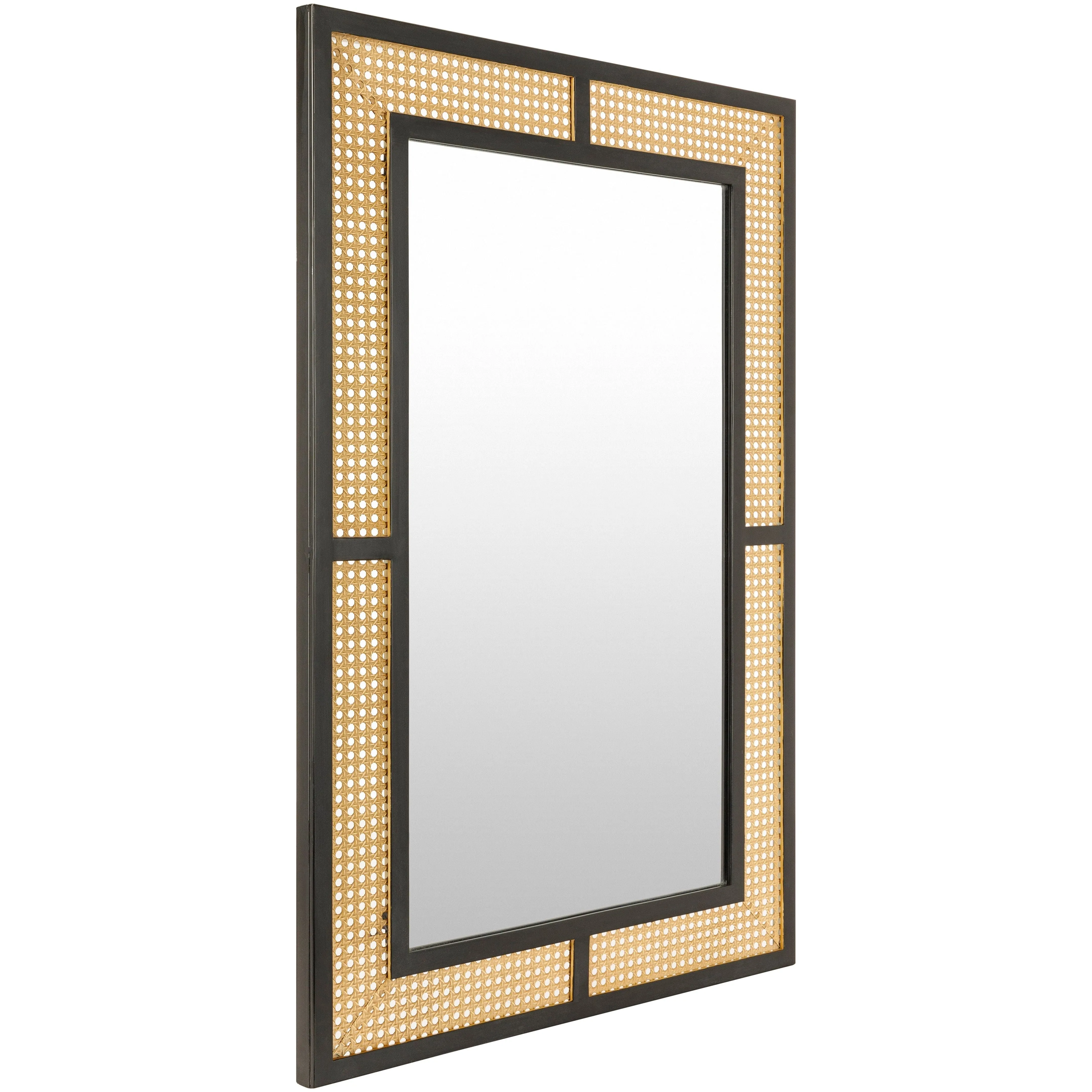 SURYA - Anassa Rectangle Decorative Wall Mirror