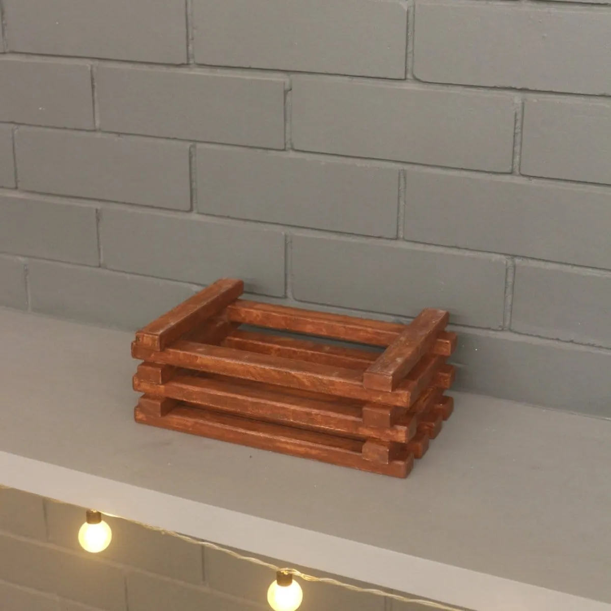 Table Top Planter - Handcrafted Wooden Planter - For Indoor Decoration - Compact and Versatile Design for Any Spaces