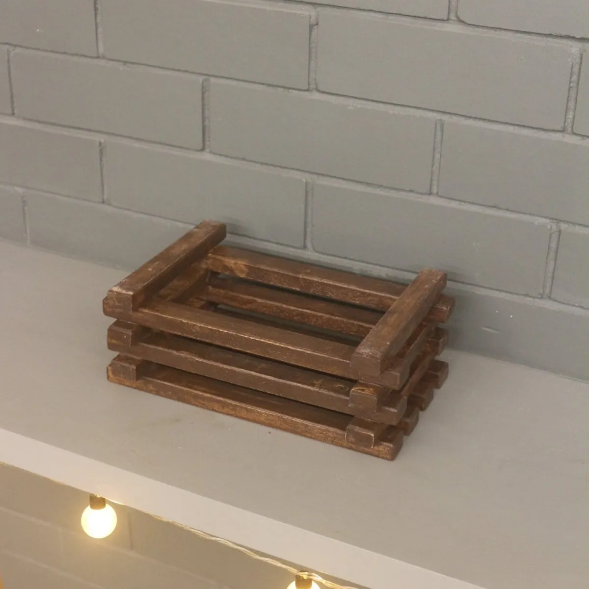 Table Top Planter - Handcrafted Wooden Planter - For Indoor Decoration - Compact and Versatile Design for Any Spaces