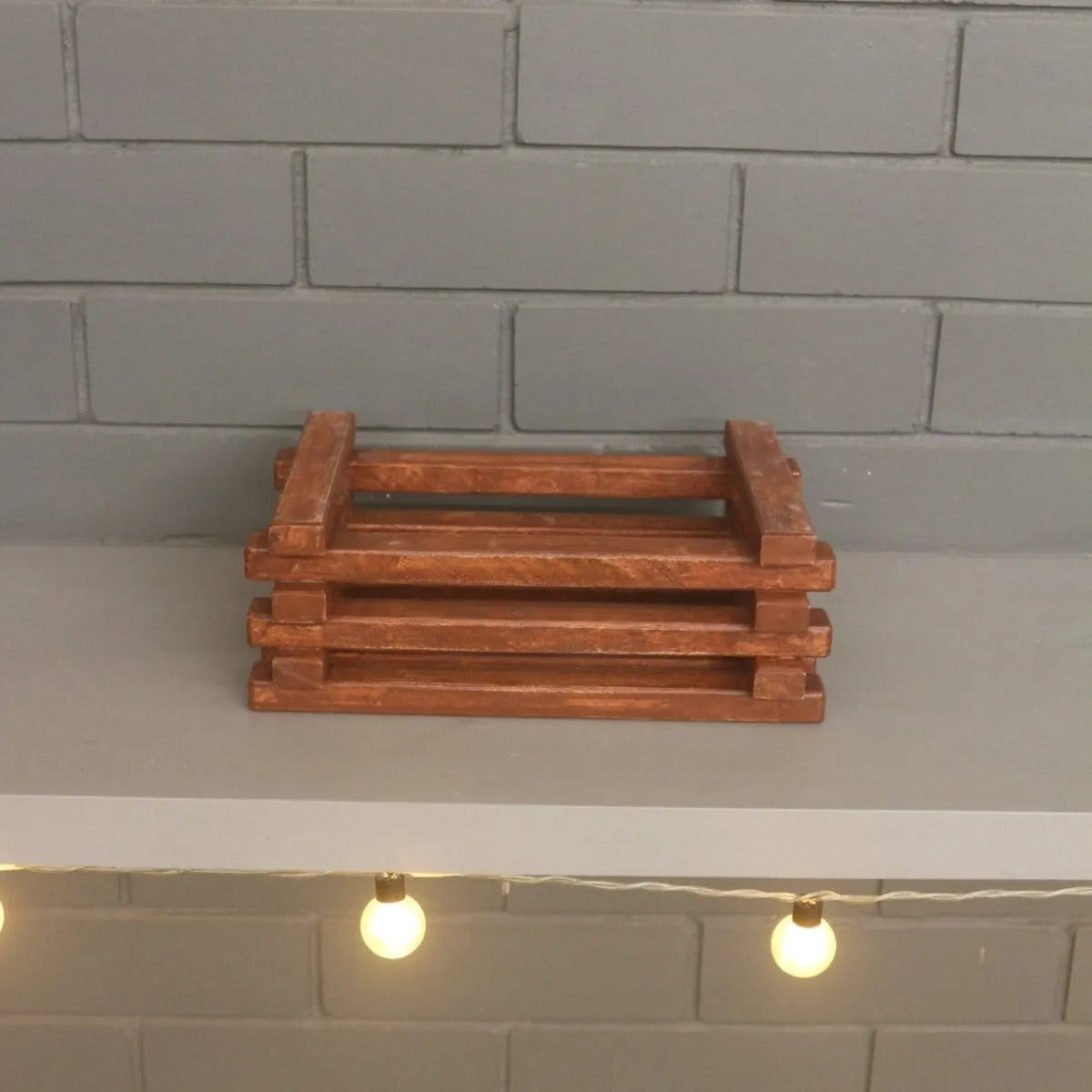 Table Top Planter - Handcrafted Wooden Planter - For Indoor Decoration - Compact and Versatile Design for Any Spaces