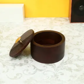 The Artisan's Stripes- Trinket Brown Box | 4.8 Inches, 6 Inches