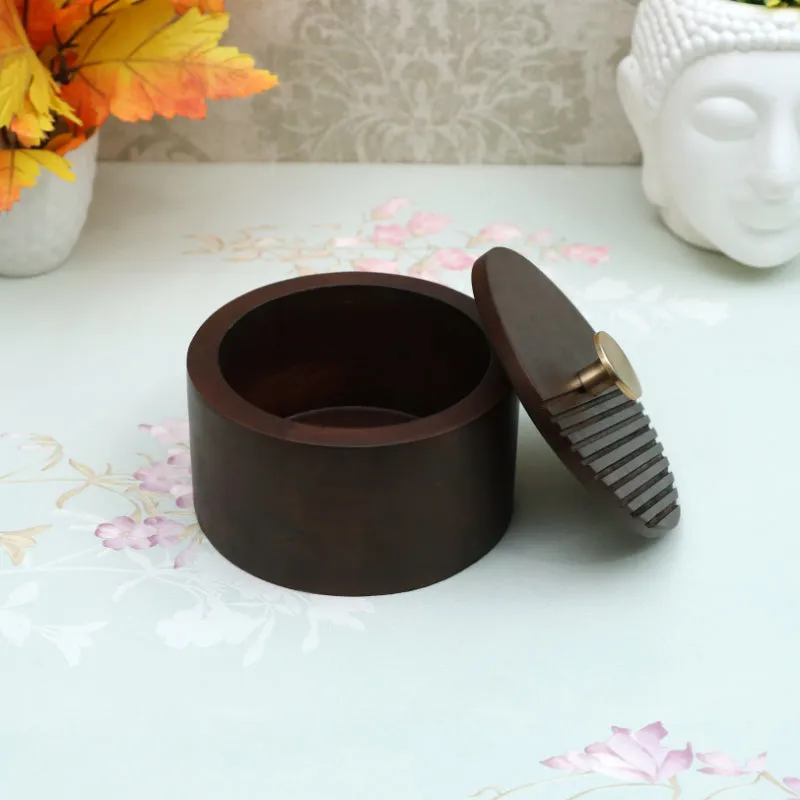 The Artisan's Stripes- Trinket Brown Box | 4.8 Inches, 6 Inches