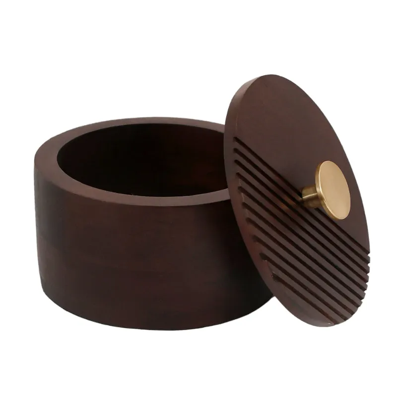 The Artisan's Stripes- Trinket Brown Box | 4.8 Inches, 6 Inches
