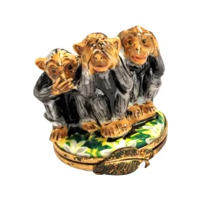 Three Monkeys Hear See Speak