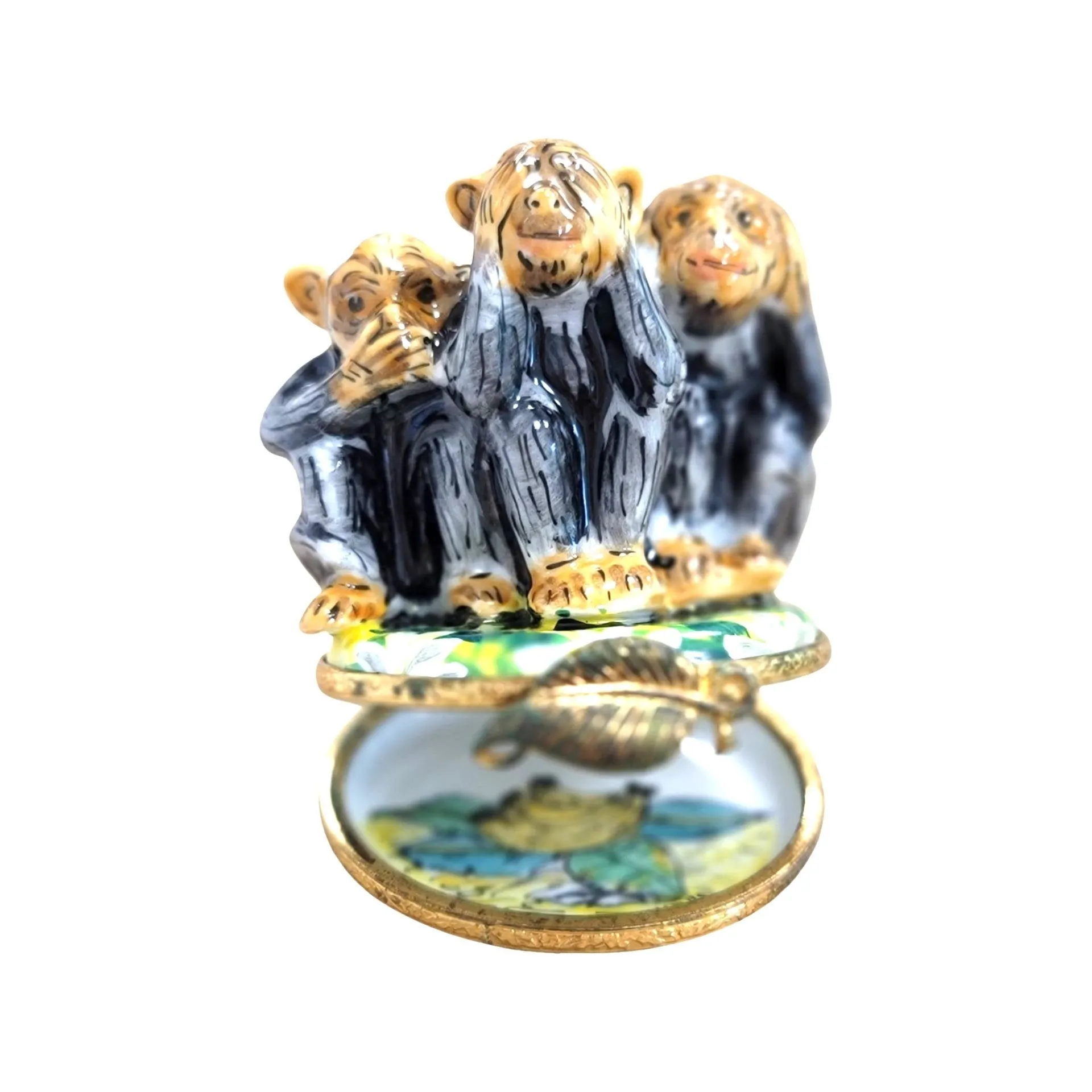Three Monkeys Hear See Speak