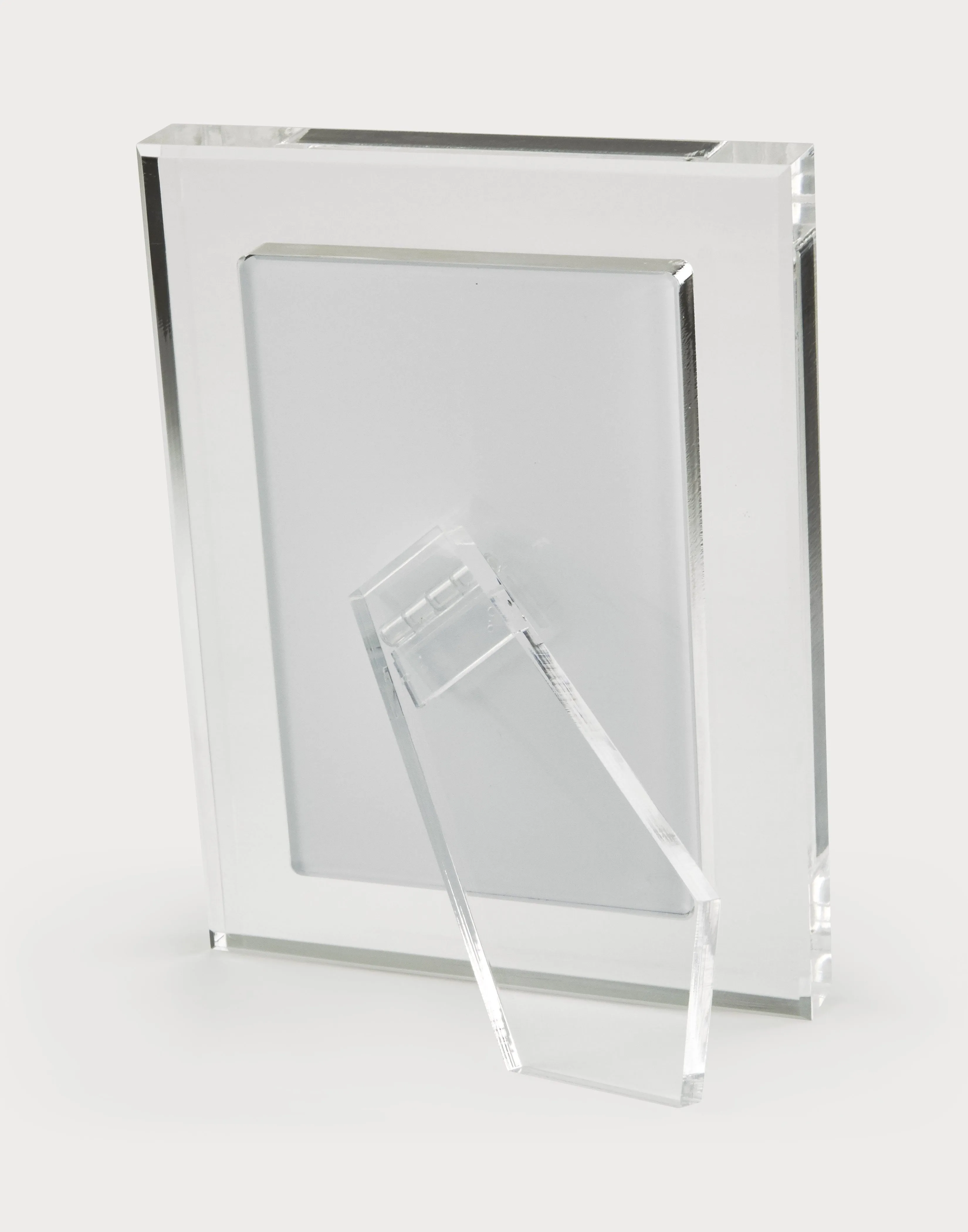 Tizo Lucite Photo Frame with Clear Border, 8 x 10
