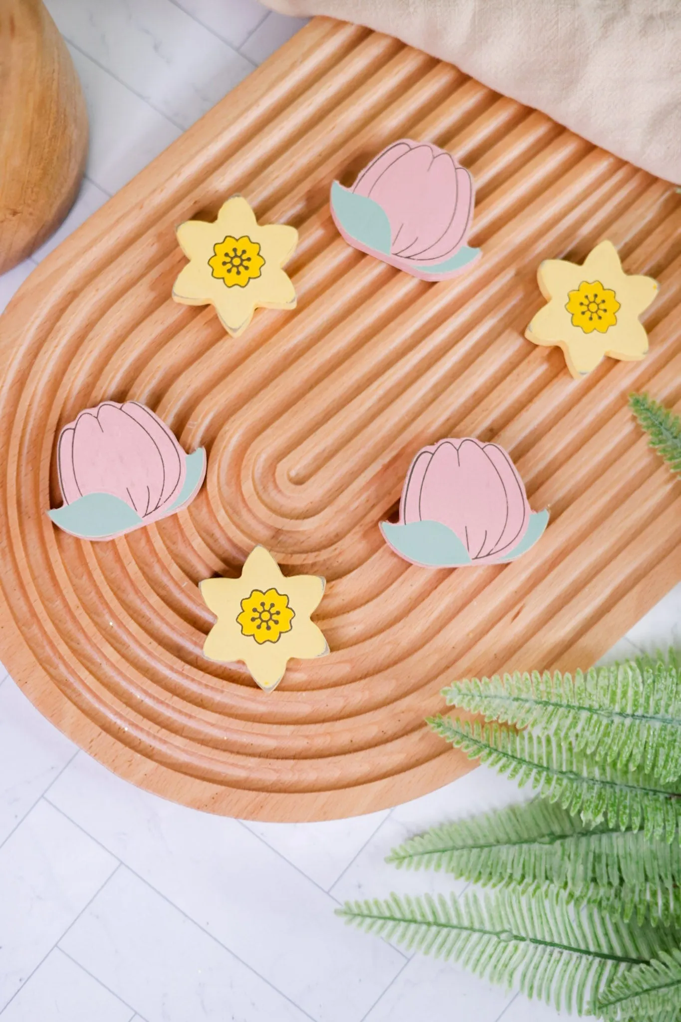 Tulip and Daffodil Ledgies (Set of 6)