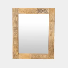Vintage Wooden Heritage Mirror