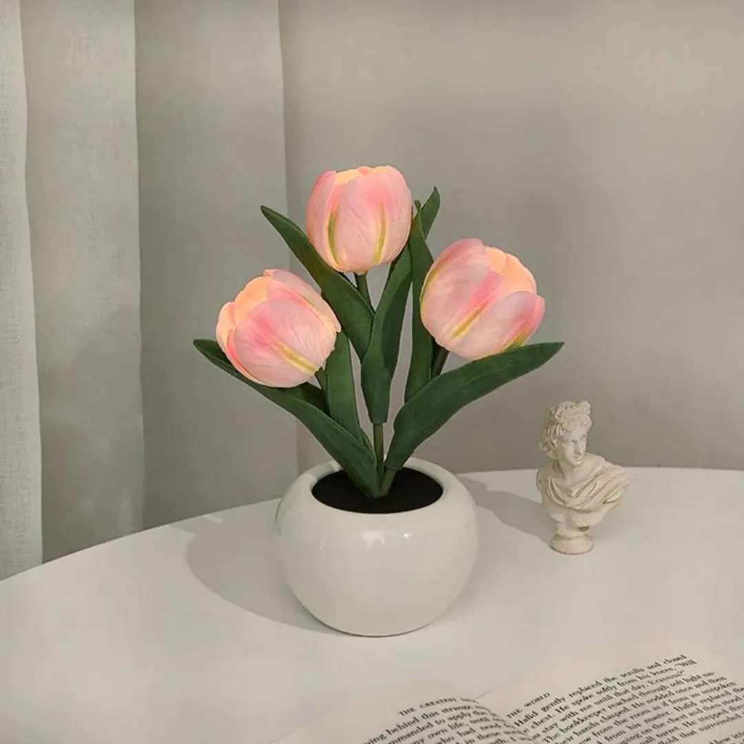 WarmGlow Tulip Table Lamp