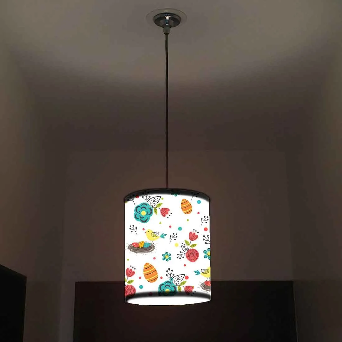 White Pendant Lights Ceiling Lamps - Colorful Eggs - 0243