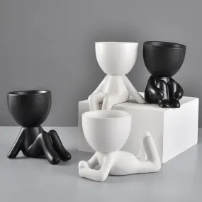 Yeknu Mini Human Planter Pots