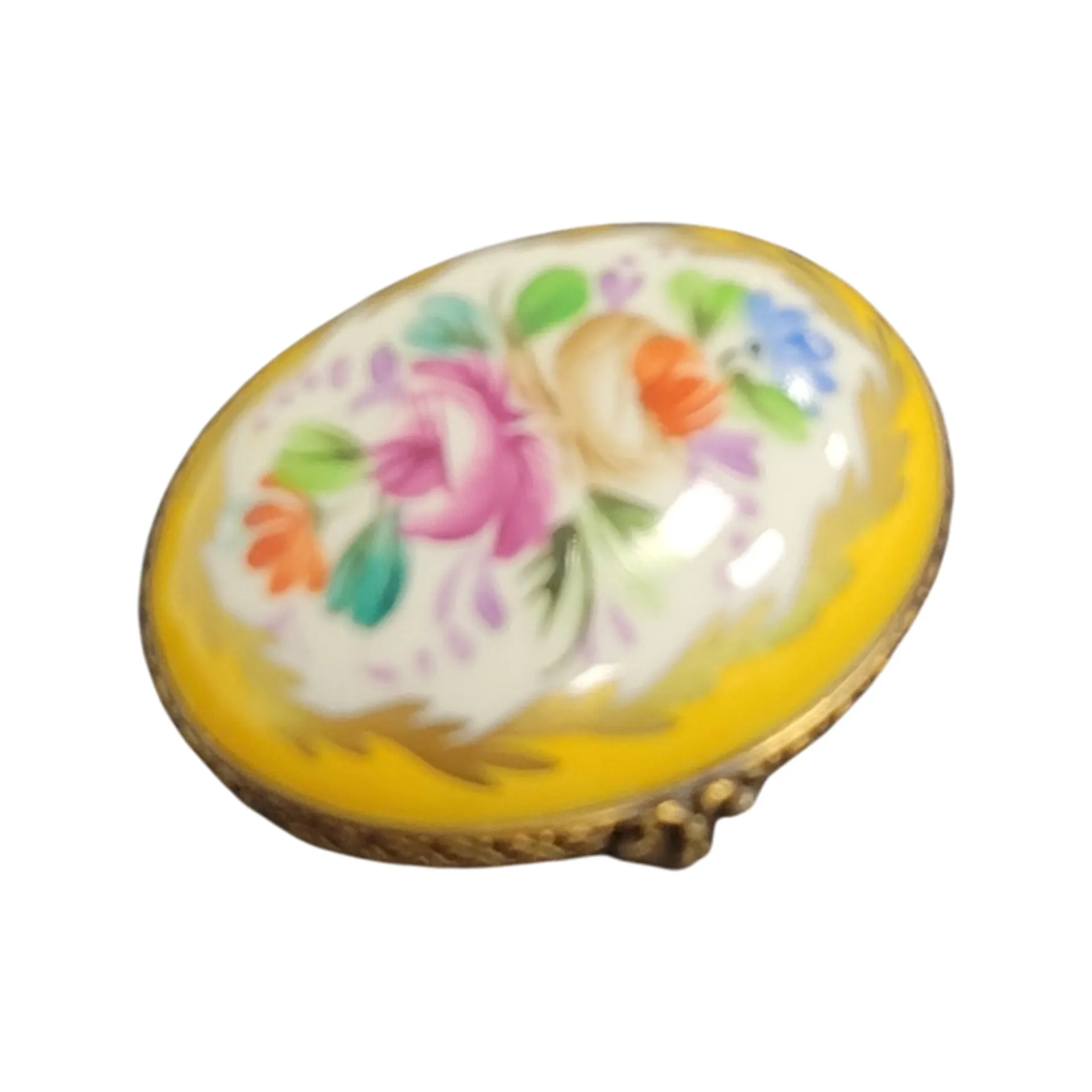 Yellow Oval Pill