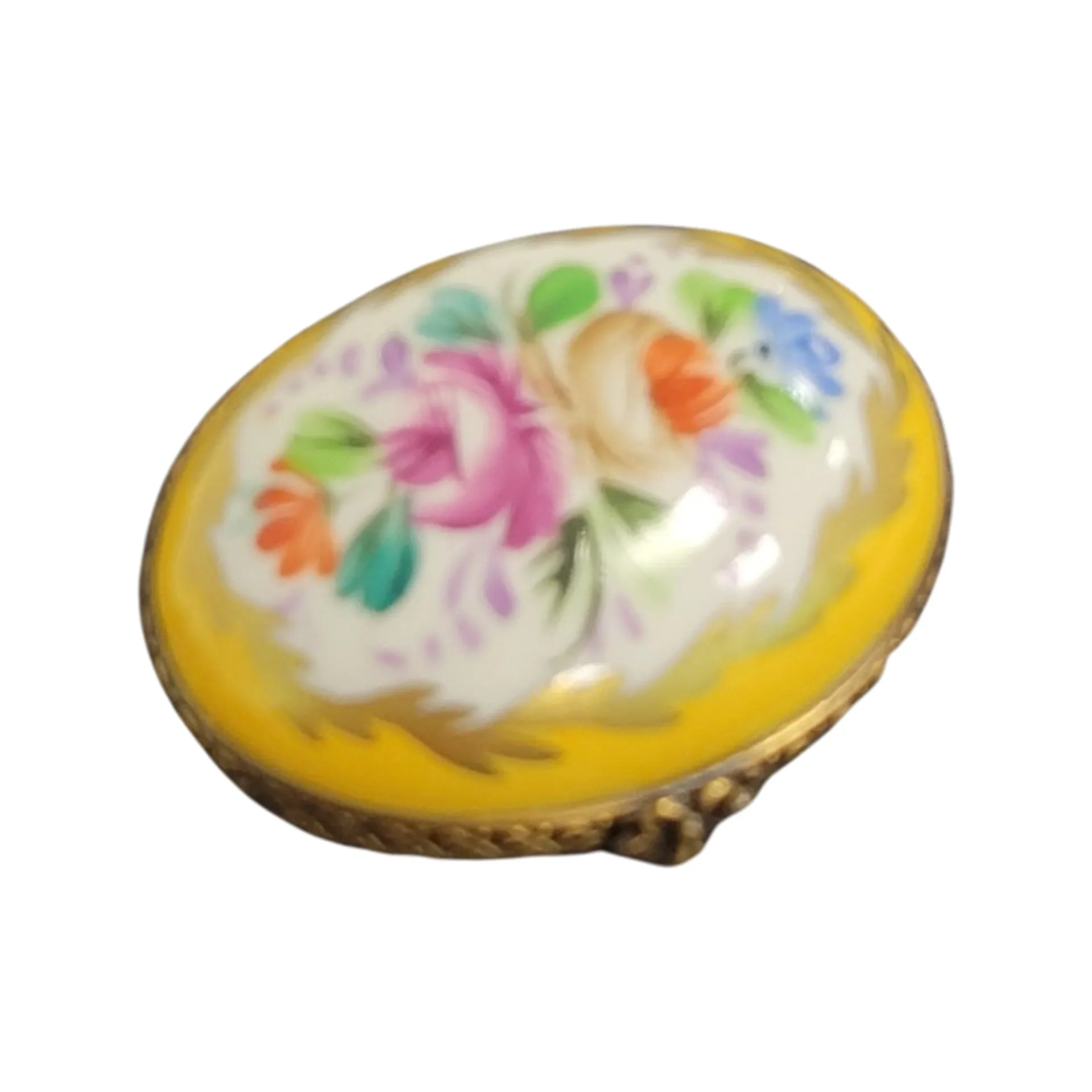 Yellow Oval Pill